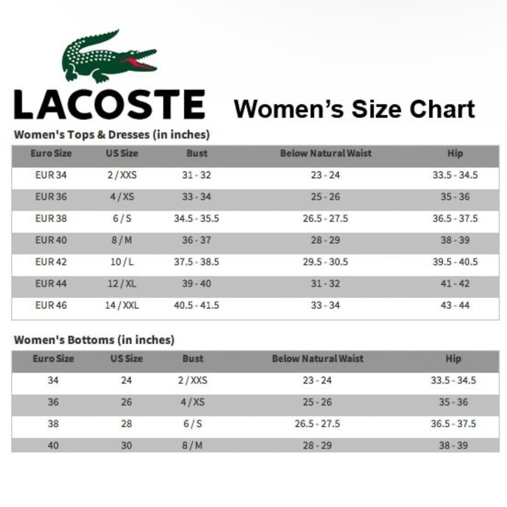 Lacoste Womens Shirt Size 42 US 10 Large Womens Red Polo Golf Performance Wear - Picture 4 of 11